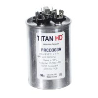 Packard Prcd303A Titan Hd 30+3 Mfd, 370V, Round Dual Run Capacitor 13 Prcd303a 360image 01 front 1