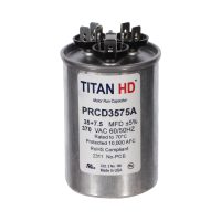 Packard Prcd3575A Titan Hd 35+7.5 Mfd, 370V, Round Dual Run Capacitor 9 Prcd3575a front 1