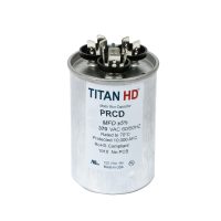 Packard Prcd4010A Titan Hd 40+10 Mfd, 370V, Round Dual Run Capacitor 8 Prcd4010a 01 front 1