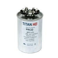Packard Prcd404A Titan Hd 40+4 Mfd, 370V, Round Dual Run Capacitor 7 Prcd404a 01 front