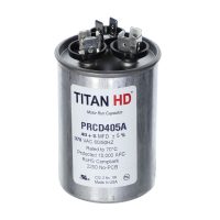 Packard Prcd405A Titan Hd 40+5 Mfd, 370V, Round Dual Run Capacitor 6 Prcd405a front 1