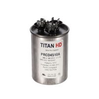 Packard Prcd4510A Titan Hd 45+10 Mfd, 370V, Round Dual Run Capacitor 5 Prcd4510a front
