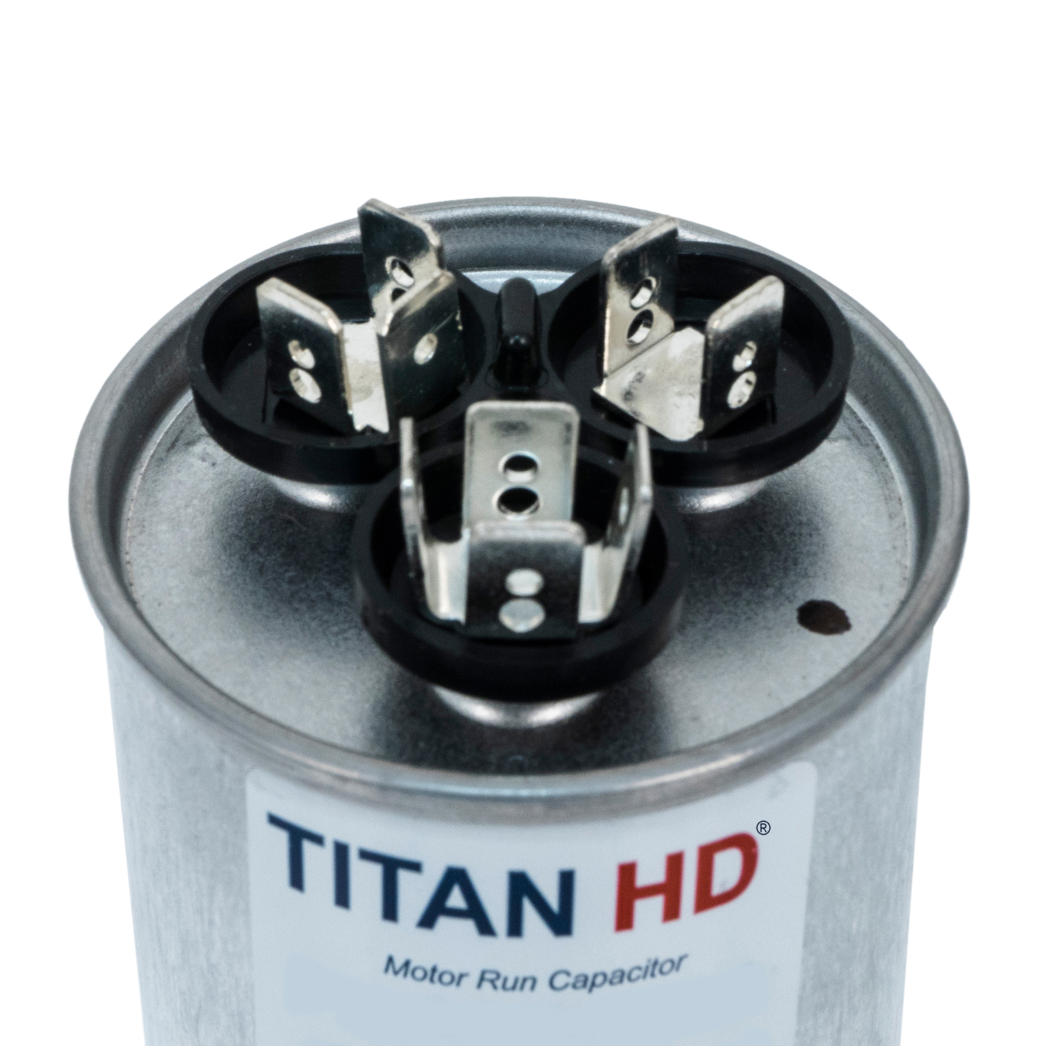 Packard Prcd453A Titan Hd 45+3 Mfd, 370V, Round Dual Run Capacitor 4 Packard prcd453a titan hd 45+3 mfd, 370v, round dual run capacitor - image 4