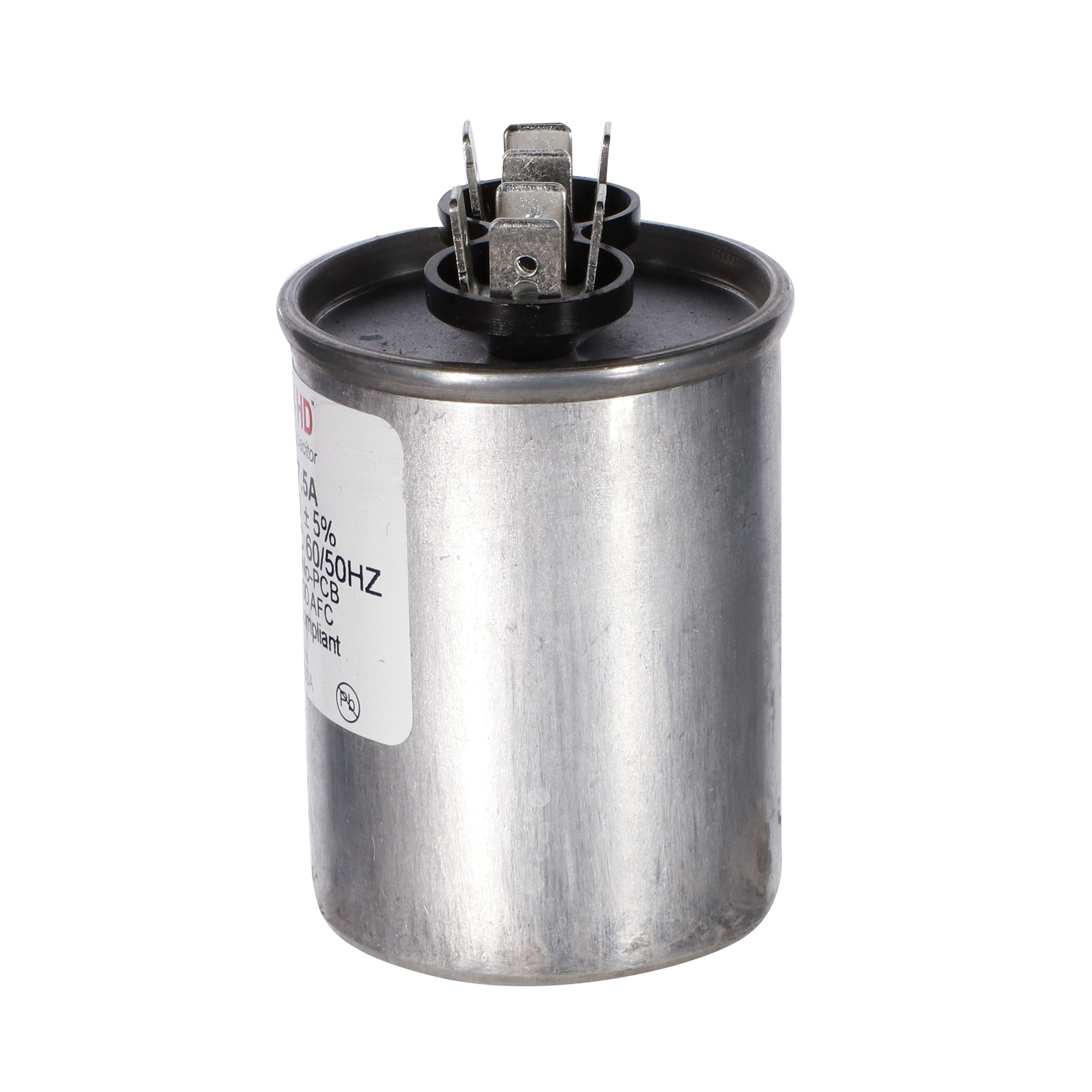 Packard Prcf7.5A Titan Hd 7.5 Mfd, 440/370V, Round Run Capacitor 5 Packard prcf7. 5a titan hd 7. 5 mfd, 440/370v, round run capacitor - image 5