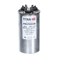 Packard Prcfd355A Titan Hd 35+5 Mfd, 440/370V, Round Dual Run Capacitor 11 Prcfd355a front