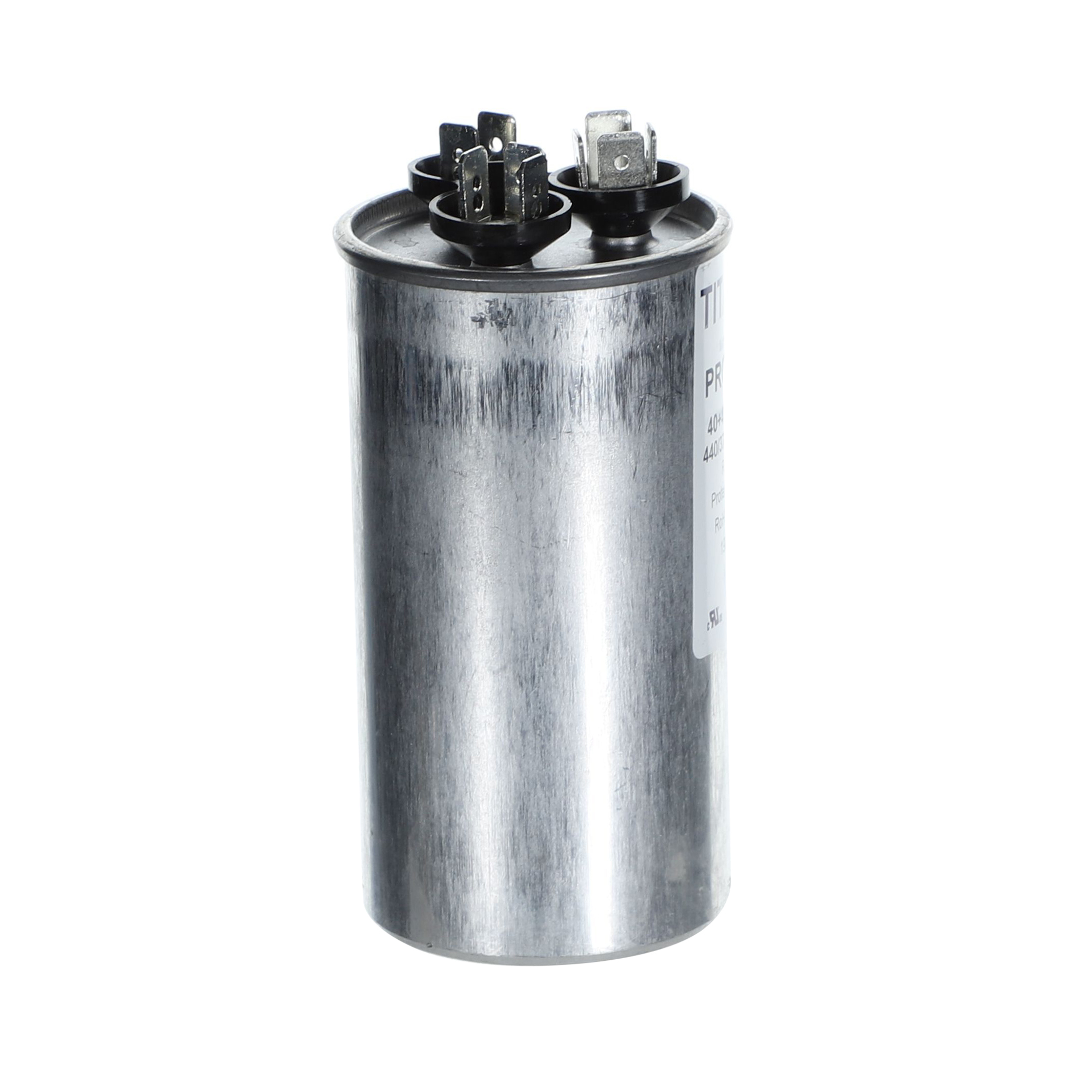 Packard Prcfd404A Titan Hd 40+4 Mfd, 440/370V, Round Dual Run Capacitor 4 Packard prcfd404a titan hd 40+4 mfd, 440/370v, round dual run capacitor - image 4