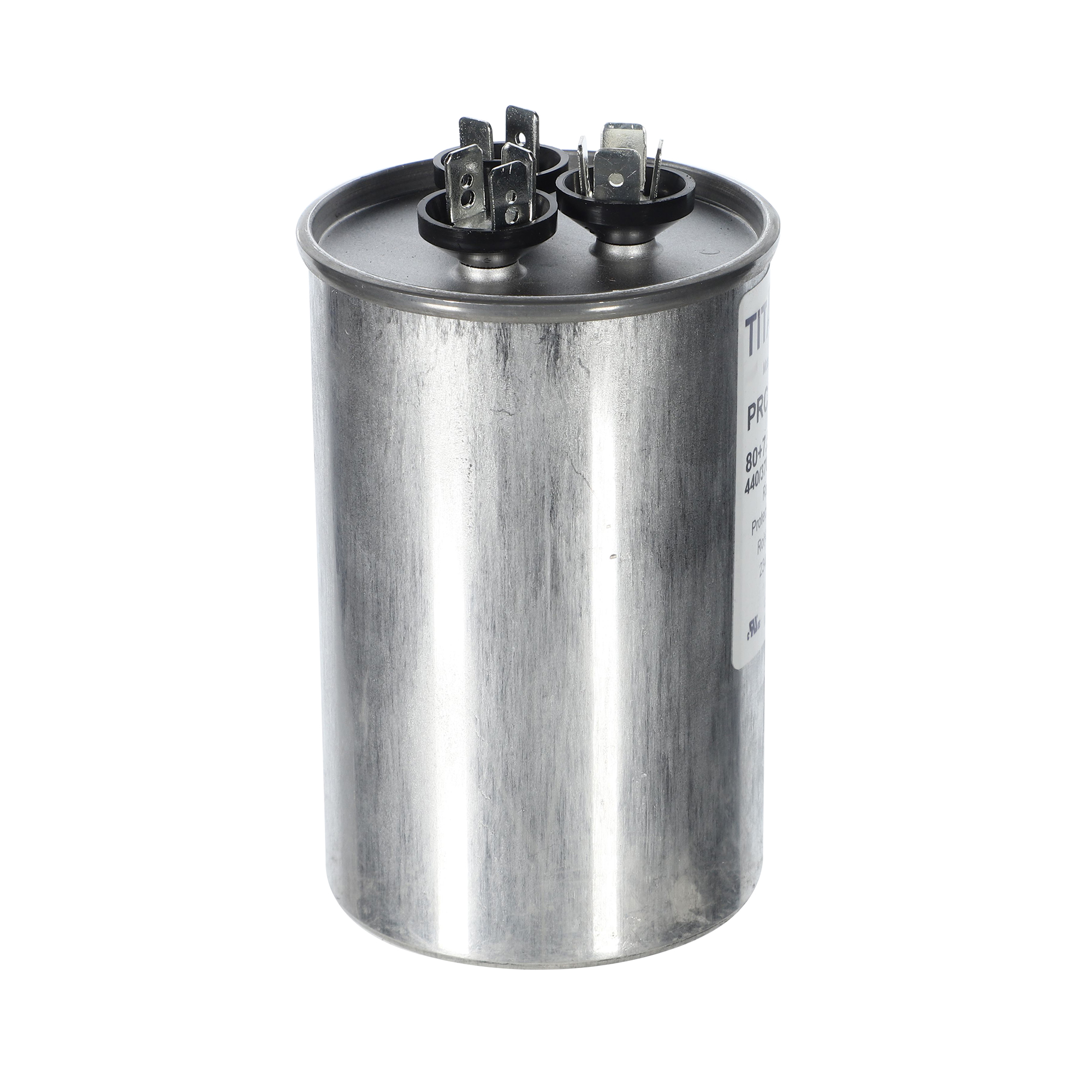 Packard prcfd8075a titan hd 80+7. 5 mfd, 440/370v, round dual run capacitor - image 4
