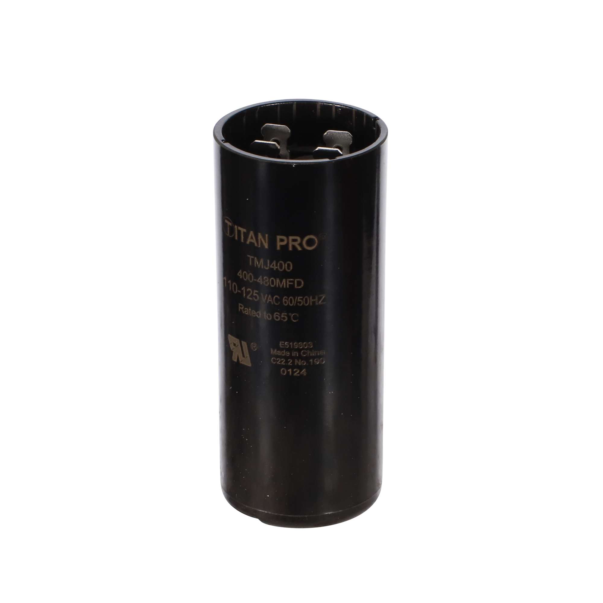 Packard Tmj400 400-480 Mfd, 110-125V Start Capacitor 2 Packard tmj400 400-480 mfd, 110-125v start capacitor - image 2