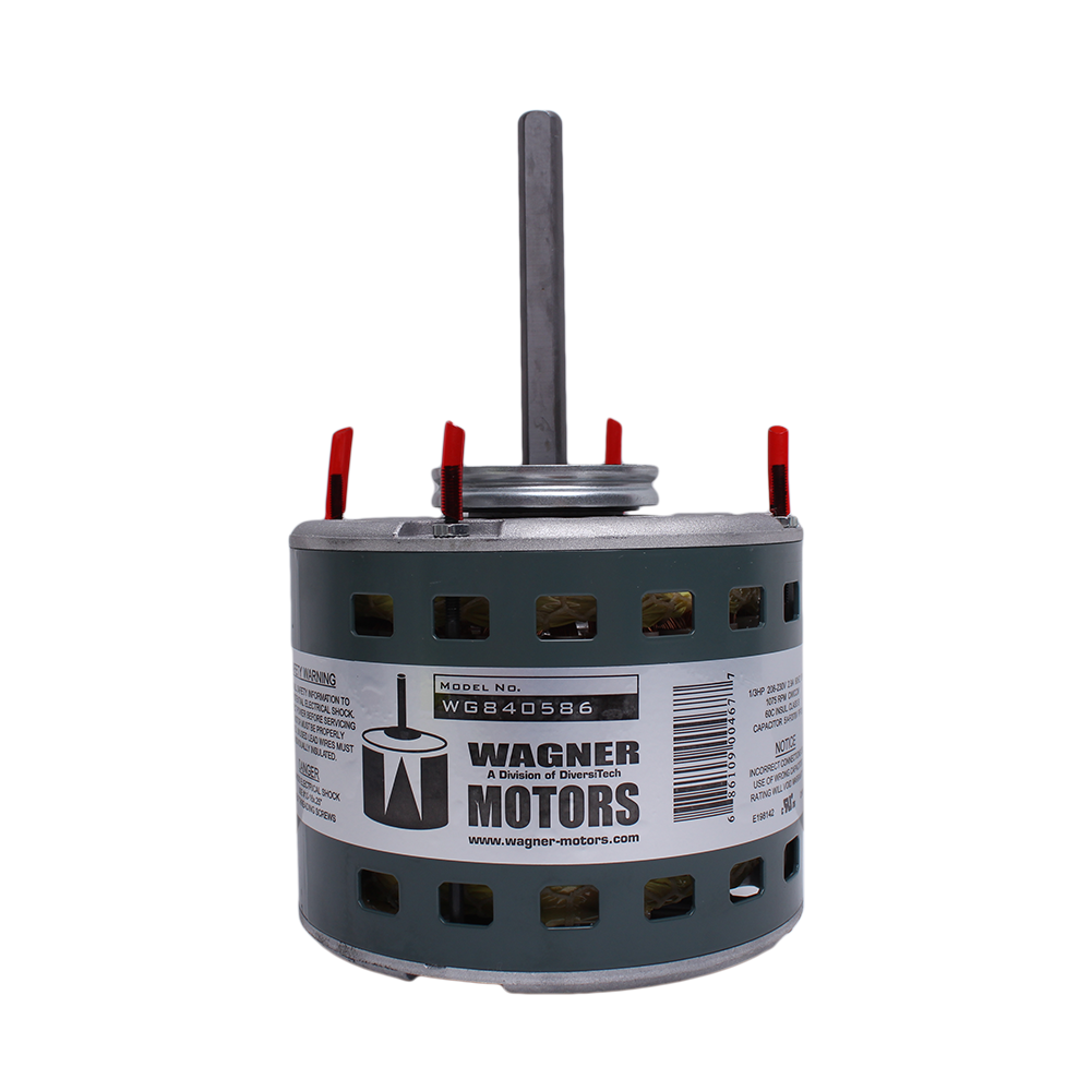 Wagner Wg840586 Motor, (Ddb) 1/3Hp, 208-230V 1 Wagner wg840586 motor, (ddb) 1/3hp, 208-230v