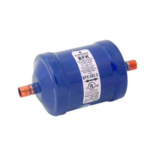 Copeland 056509 3/4" odf sweat 16 cu in 40 micron 500 psi suction line filter drier ask166swhh