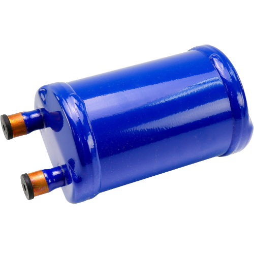 Copeland 060818 suction accumulator, 7/8" sweat, 300 psi, 5" dia x 9" h (a-as597)