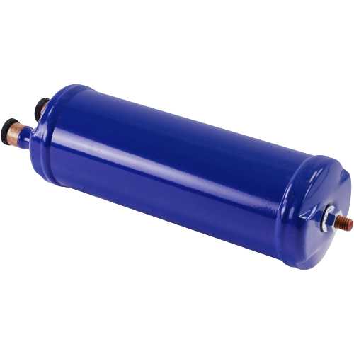 Copeland 060963 suction accumulator, 5/8" sweat, 300 psi, 3" dia x 10" h (a-as3105)