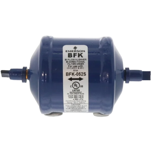 Copeland 062425 bi-flow liquid line filter drier, 1/4" sweat, 5 cu in, bfk052s