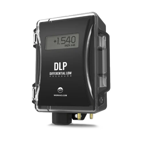 Aci 140776 differential pressure transmitter 1 2 5 10" wc with lcd