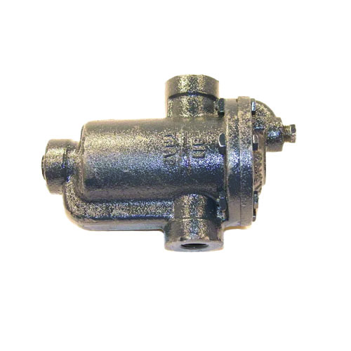 Armstrong international 811-1/2-125 1/2" npt 125 psi cast iron inverted bucket steam trap