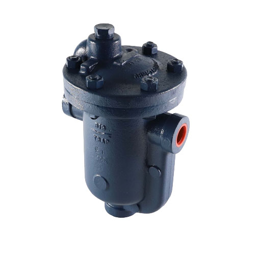 Armstrong international 813-1-125 1" npt 125 psi cast iron inverted bucket steam trap, 1/4" orifice