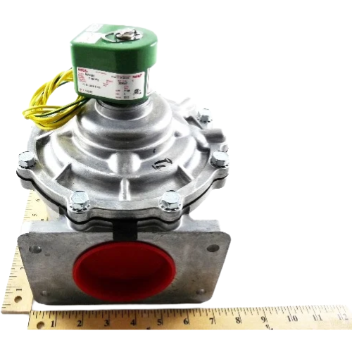 Asco 8214240csa 2-way normally closed 3" solenoid fuel gas shutoff valve