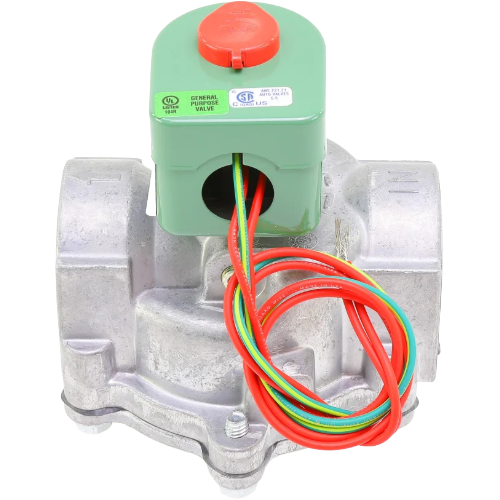 Asco 821453csa 2-way n/o solenoid fuel gas vent valve, 1" npt, 120vac