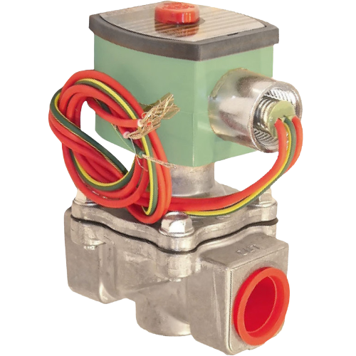 Asco 8214g13 2-way normally open 3/8" npt 120vac fuel gas solenoid vent valve