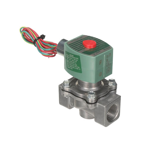 Asco 8214g30-12vdc 2-way n/c solenoid fuel gas shutoff valve 3/4" npt 12vdc