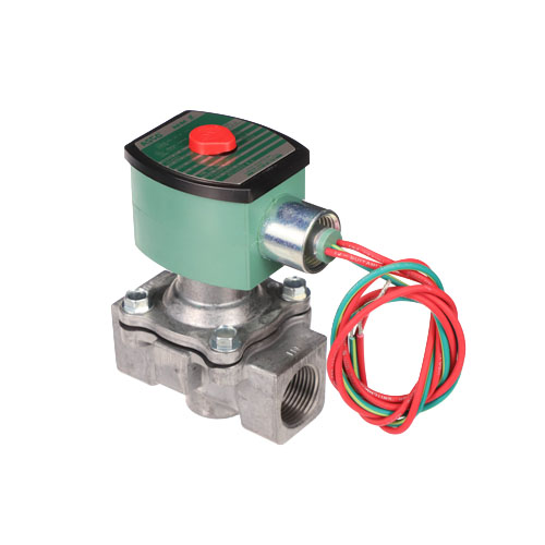 Asco 8214g33 2-way normally open 3/4" npt 120vac fuel gas solenoid valve