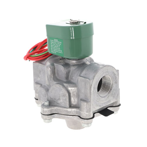Asco 8215c53 2-way normally open solenoid valve, 1" npt, 120vac, 22 cv