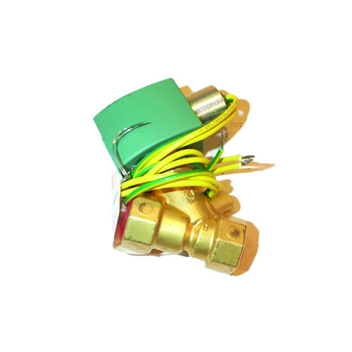 Asco 8222g76 2-way normally closed solenoid valve, 1/2" npt, 120vac, steam