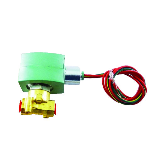 Asco 8262h114lt 2-way nc solenoid valve 1/4" npt 120vac cryogenic brass nema 4x