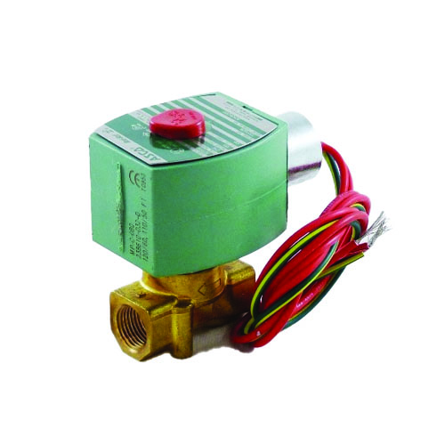 Asco 8263h200 2-way normally closed solenoid valve, 3/8" npt, 120vac