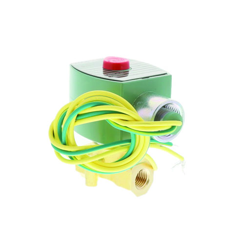 Asco 8263h300 2-way normally closed solenoid valve, 1/4" npt, 120vac