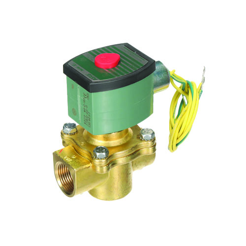 Asco 8267g19 2-way nc solenoid valve 3/4" npt 120vac steam brass/teflon nema 4x