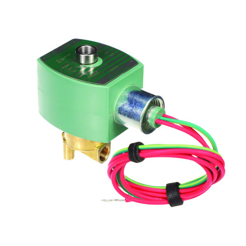 Asco 8314h41 3-way universal solenoid valve, 1/8" npt, 120vac, 0–200 psi