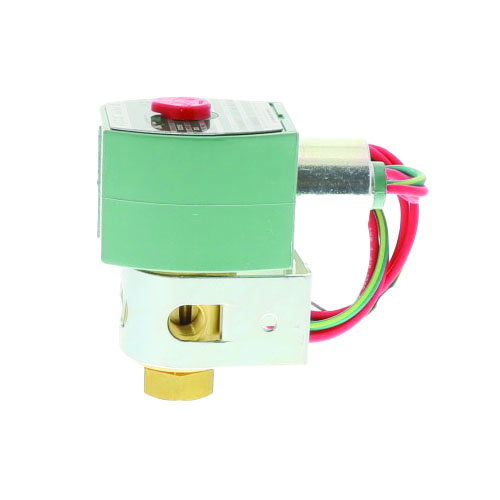 Asco 8320g136 3-way normally open solenoid valve, 1/8" npt, 120vac