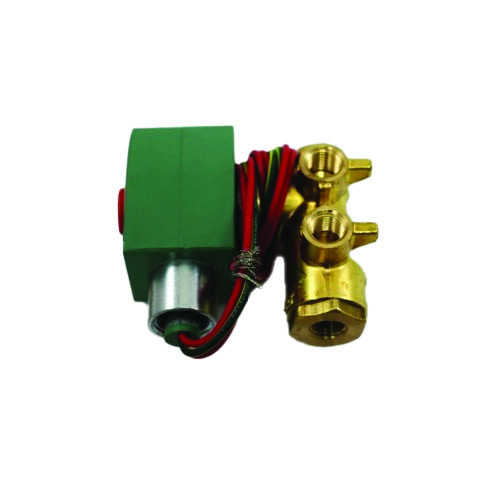 Asco 8345h3 4-way 1/4" npt 120vac 10-150 psi air pilot solenoid valve