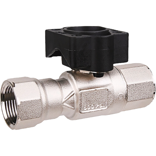 Belimo b215ht186 ball valve, 1/2" npt, 1. 86 cv, 2-way, high temp & steam