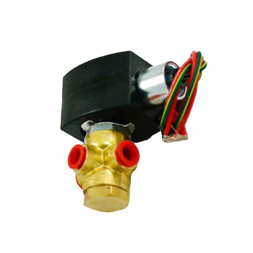 Asco ef8320g182 3-way normally closed solenoid valve, 1/4" npt, 120vac, explosion proof
