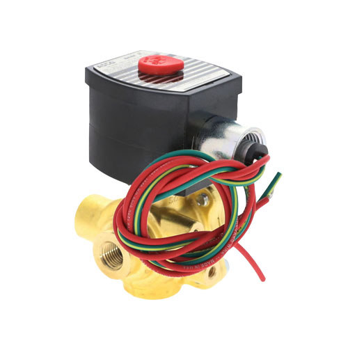 Asco ef8342g1 4-way 1/4" npt 120vac explosion proof solenoid valve