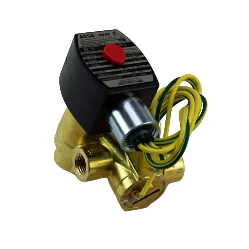 Asco efhc8321g1-125vdc 1/4" 3-way nc explosionproof solenoid valve