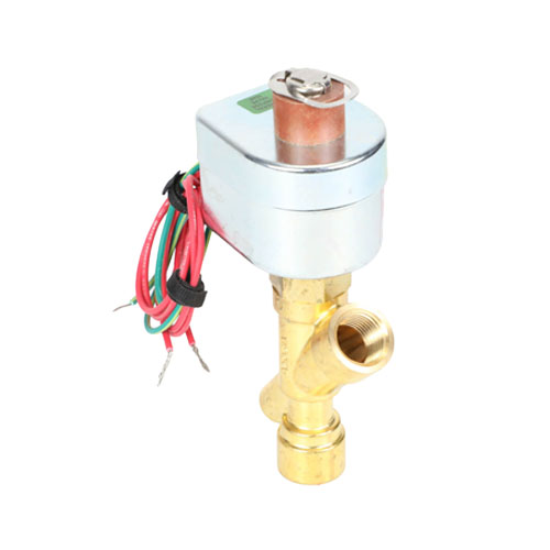 Asco hv220649-1-csa 1/2" normally open solenoid drain valve 120v