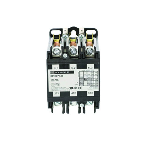 Aaon r08630 contactor 3-pole 60a 600v