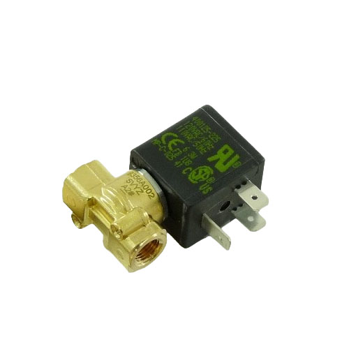 Asco sc8356a2v 1/8" 3-way n/c solenoid valve 0-150 psi brass