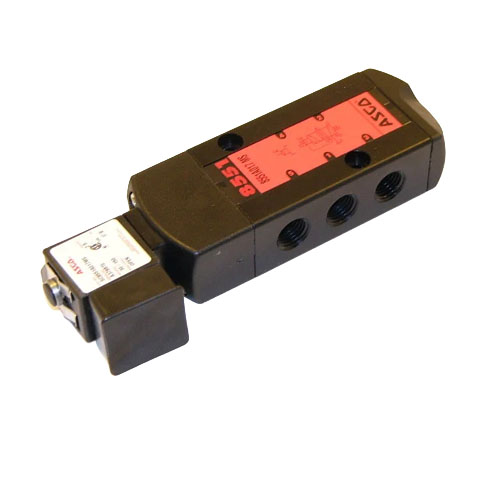 Asco sc8551a17ms 1/4" spool valve, 4-way 5-port 2-position, 120v