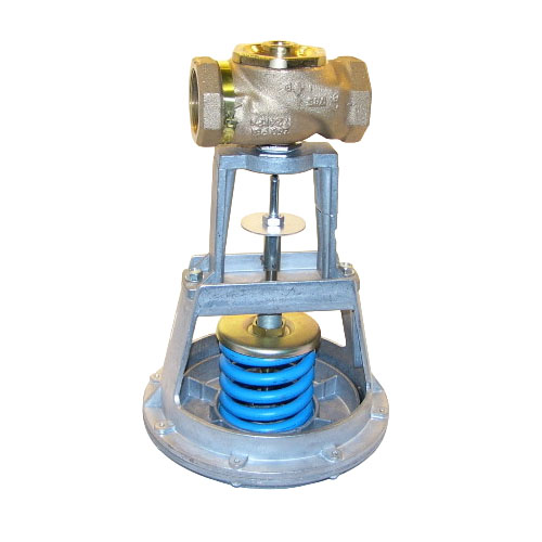Schneider electric vk-7223-613-4-11 2-way nc globe valve assembly w/ pneumatic actuator