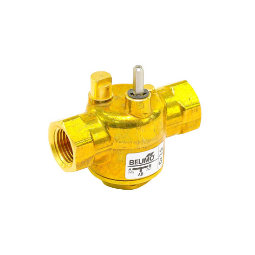 Belimo zone315n-35 3-way 1/2" npt female zone valve, cv 3. 5