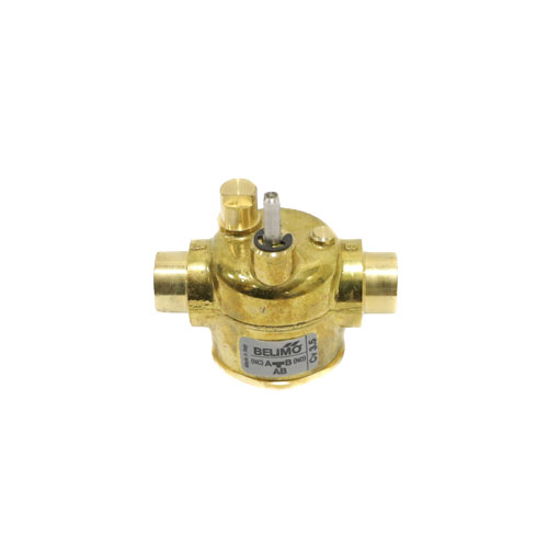 Belimo zone315s-35 zone valve, 3-way sweat, 1/2", cv 3. 5