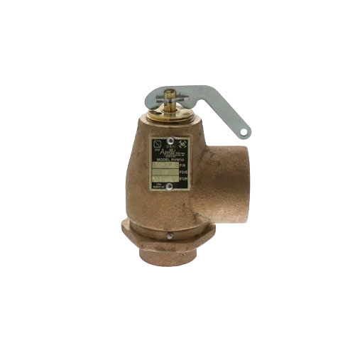 Conbraco industries 10-102-10 asme brass hot water pressure relief valve 50 psi