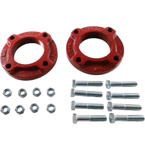 Bell & gossett 101217 flange pair, 3", used with pl series