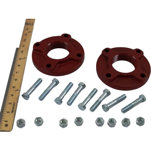 Bell & gossett 101219 flange set, 2-1/2", 4-bolt
