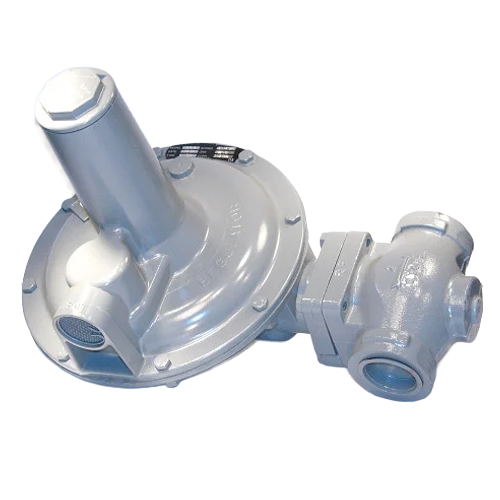 Sensus 243-8-1 1/2 gas service regulator 1-1/2" body, 1/2" orifice, 6-14" w. C.
