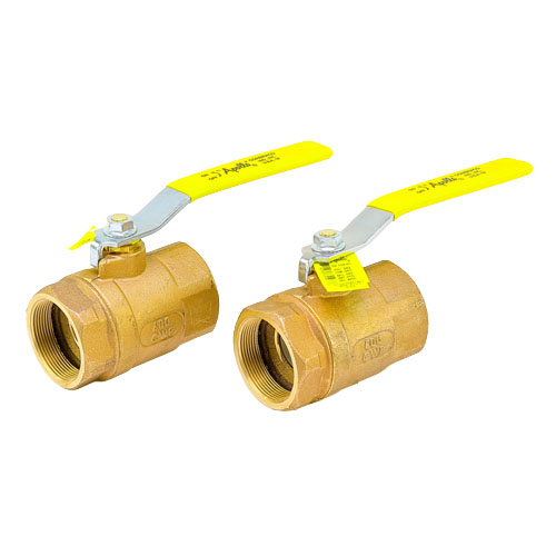 Conbraco industries 70-108-01 2" female npt two-piece bronze ball valve